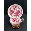 Image 8 : A Nice Lot of 3 Porcelain Bone China Teacups and Saucers