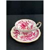 Image 9 : A Nice Lot of 3 Porcelain Bone China Teacups and Saucers