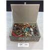 Image 1 : A Nice Mirrored Jewelry Box Filled with Nice Wearable Jewelry