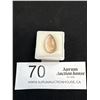 Image 1 : Ametrine Amethyst & Citrine Pear Cabochon Brazil 10.19 CT Untreated