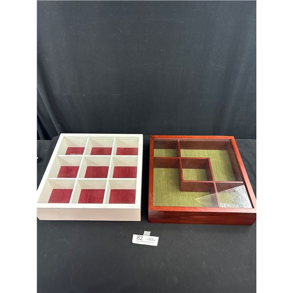 Lot of 2 Unused Shadow Boxes 12 x 12