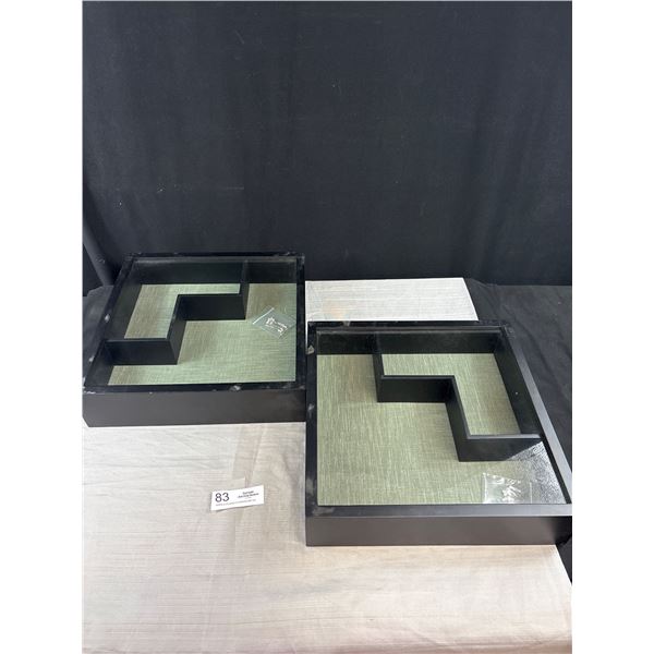 Lot of 2 Unused Shadow Boxes 12 x 13