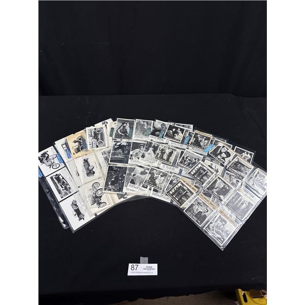 Large Lot of Creature and Get Smart Trading Cards in Pages