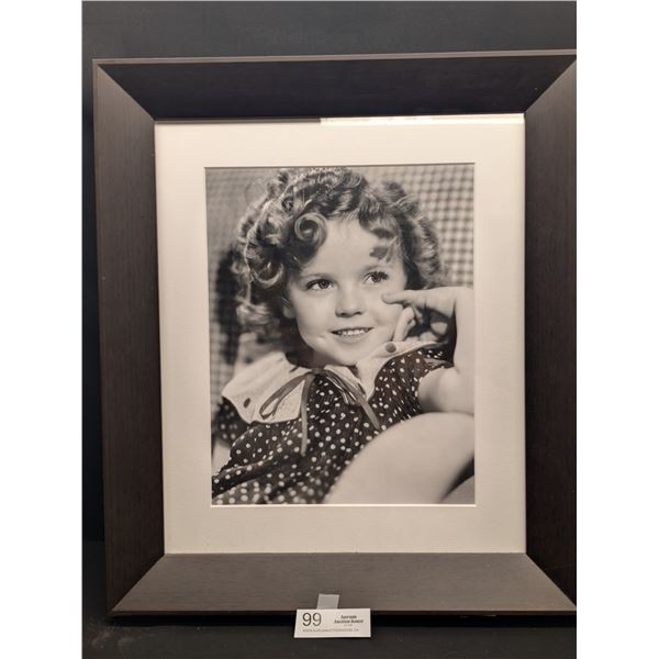 A Professionaly Framed Photo of Shirley Temple No Shipping 24x24