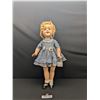 Image 1 : A 1930's  Shirley Temple Doll with 2 Pins Good Shape Face Has Been Repainted 23" Tall