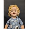 Image 2 : A 1930's  Shirley Temple Doll with 2 Pins Good Shape Face Has Been Repainted 23" Tall