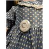 Image 4 : A 1930's  Shirley Temple Doll with 2 Pins Good Shape Face Has Been Repainted 23" Tall