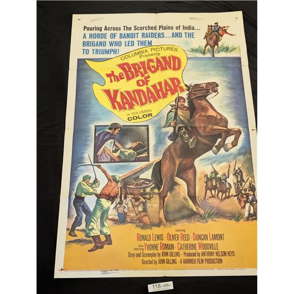 (1965) "The Brigand of Kandahar" Movie Poster