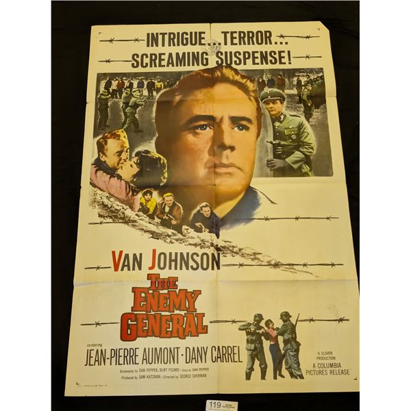 (1960) "The Enemy General" Movie Poster