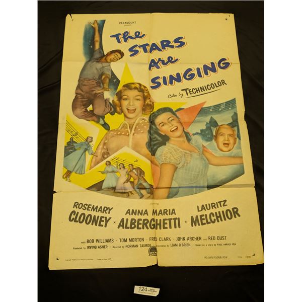 (1953) "The Stars are Singing" Original Movie Poster 53/48