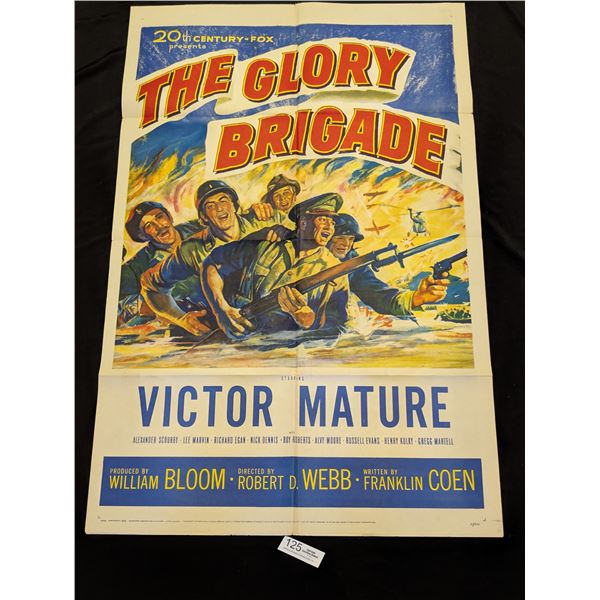 (1953) 'The Glory Brigade" Original Movie Poster 53/290