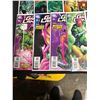 Image 4 : Lot of 23 Green Lantern Comics on Board in Bag