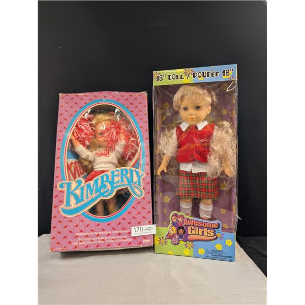 2 Vintage Dolls in Original Boxes