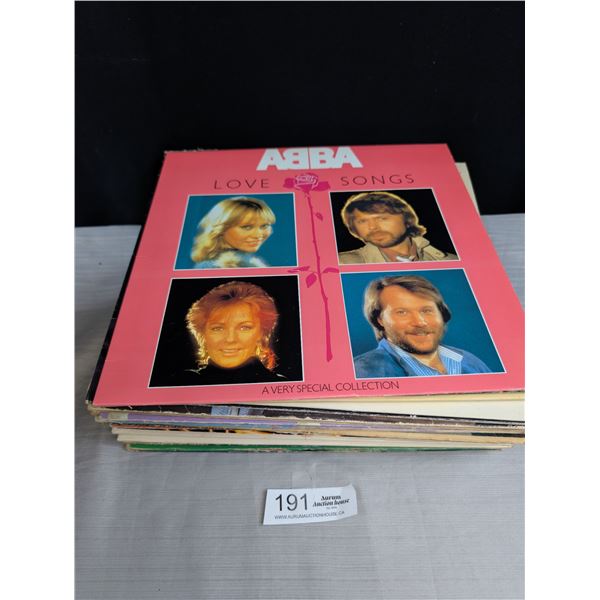 A Nice Lot of Older LP"S Beach Boys ABBA Johnny Cash ETC