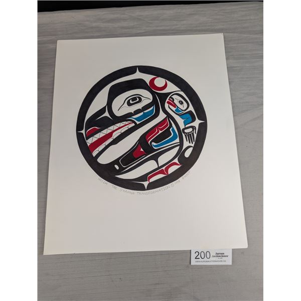A Nice Lot of West Coast Native Prints signed and Numbered