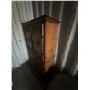 Image 5 : Wooden Armoire With Carved Detail