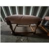 Image 2 : Upholstered Wooden Stools