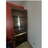 Image 2 : Tall Cabinet With Glass Doors and Shelves