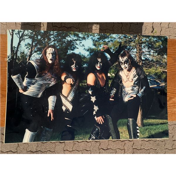 KISS Cover Band Member Group Photograph