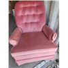 Image 1 : Pink Tufted Upholstered Armchair