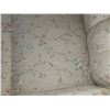 Image 6 : Two Seat Sofa with Beige Upholstery and Pastel Flowers