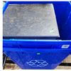 Image 1 : Ceramic Floor Tiles and Blue Recycling Bins