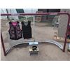 Image 1 : Soccer Net, Two XS Designer Life Jackets, EV charger and Stool