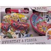Image 7 : Wine Rack, Stoneware Bowls, and Taco Kit