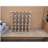 Image 8 : Wine Rack, Stoneware Bowls, and Taco Kit