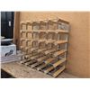 Image 9 : Wine Rack, Stoneware Bowls, and Taco Kit