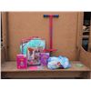 Image 1 : Kids Pogo Stick, Trolls Comforter , Twin Sheet Set , Swim Cap and Youth Novels
