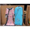 Image 1 : Two Asian Inspired Dresses, Size Large