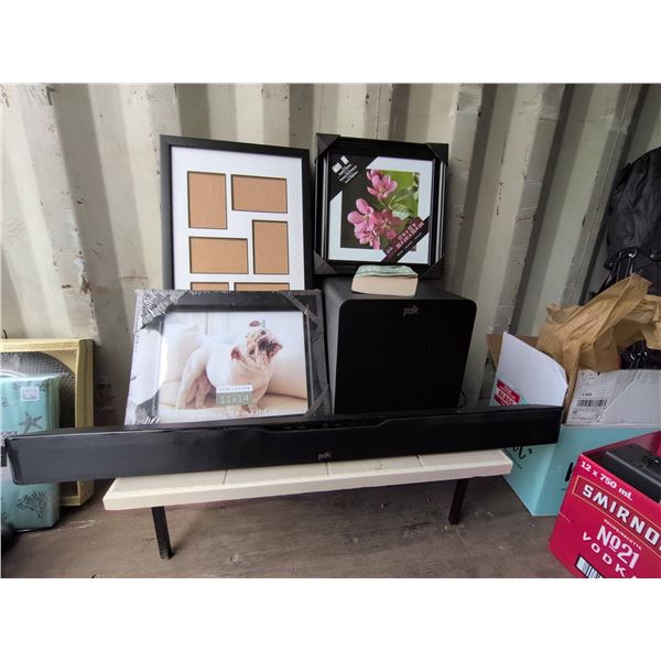 Polk Surroundbar 9500BT System With Frames