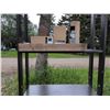 Image 6 : Black Shelf 24x9.5x65 Inches