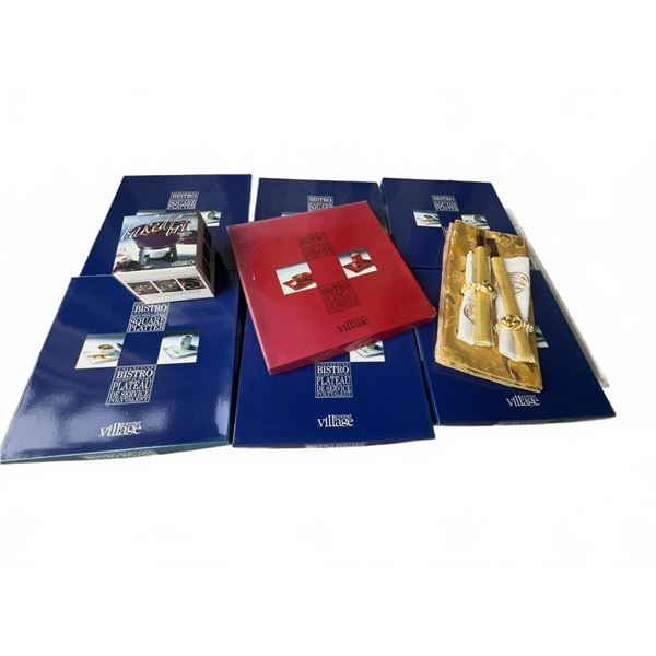 Gourmet du Village Bistro Square Platters Set