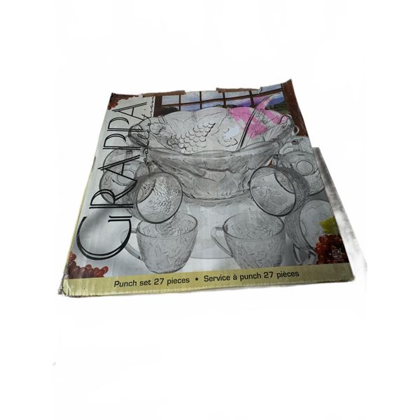 Grappa Collection 27-Piece Punch Set