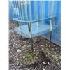 Image 2 : Two-Tier Glass and Chrome Side Table