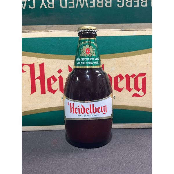 Case Of 12 Heidelberg Fine Quality Beer Bottles By Carling