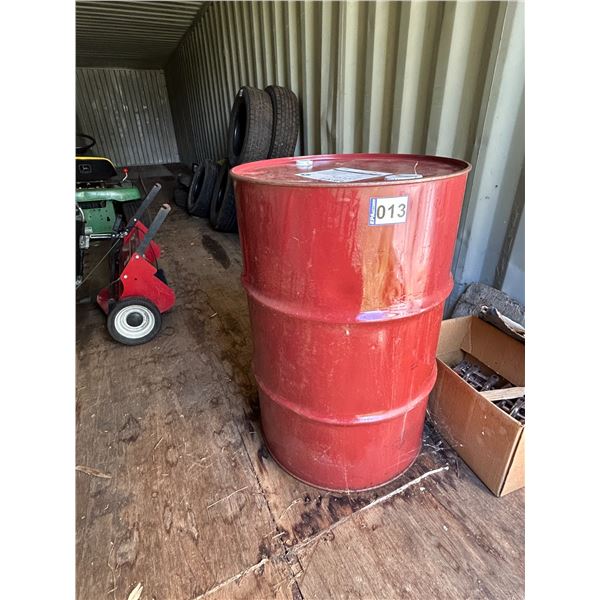 Full barrel of 15W-40 Premium Engine oil