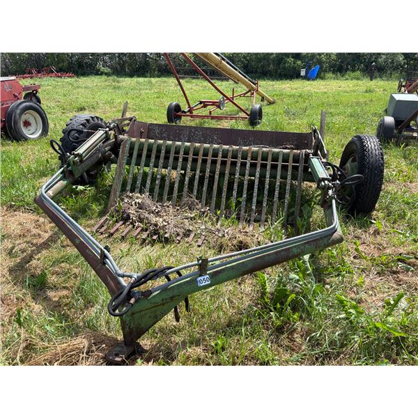 Crown prong type rock picker