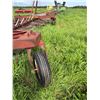 Image 6 : Versatile draw bar 50 ft & harrows, 16 sections of harrows, All New Tires