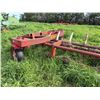 Image 8 : Versatile draw bar 50 ft & harrows, 16 sections of harrows, All New Tires