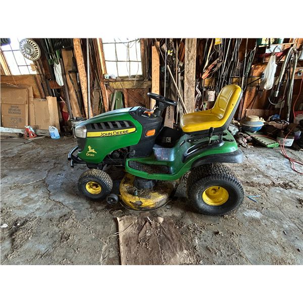 JD D130 38" Riding mower