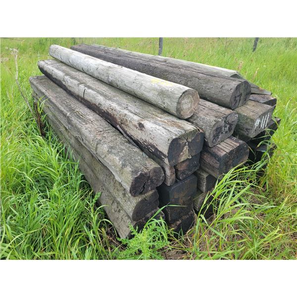 Qty of railroad ties