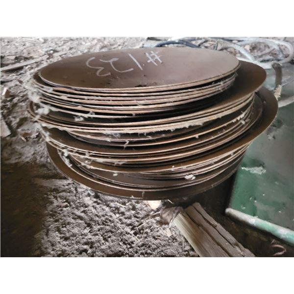 Pile of disc blades