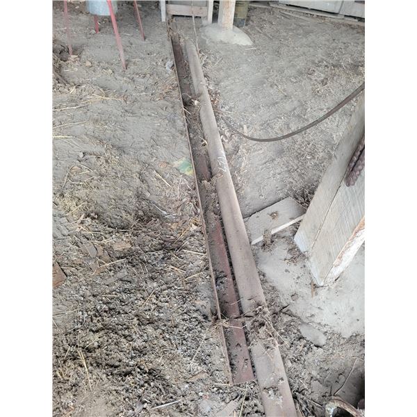 Angle iron, ext. round hitch