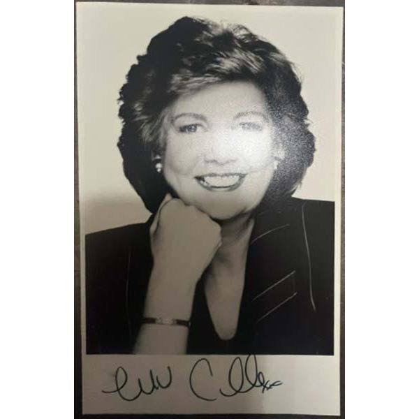 Cilia Black signed 4x6 photo