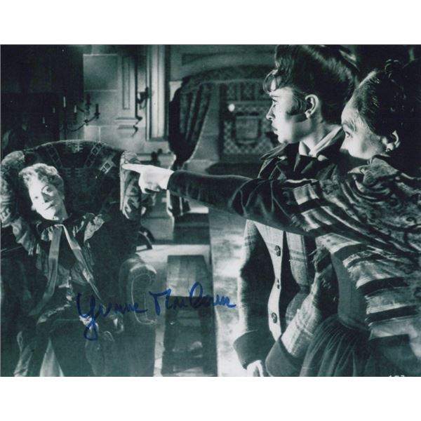 The Terror of The Tongs Yvonne Monlaur Signed Photo