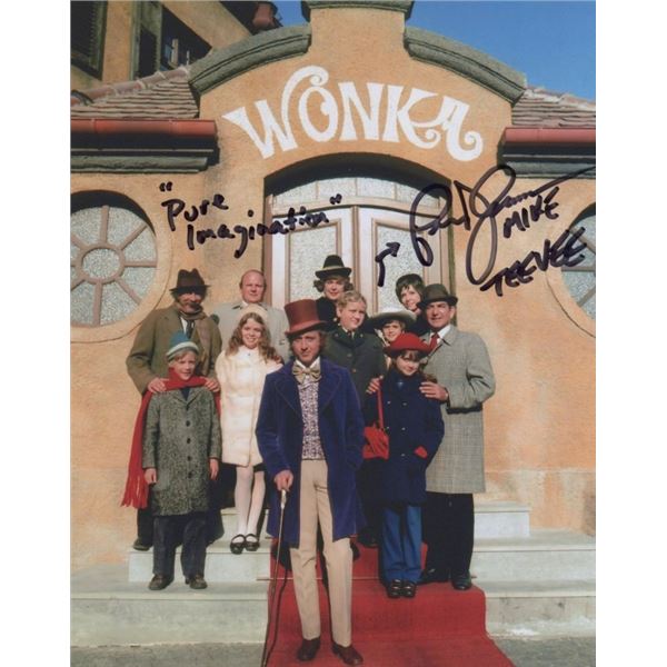 Willy Wonka And The Chocolate Factory Paris Themmen Signed Photo
