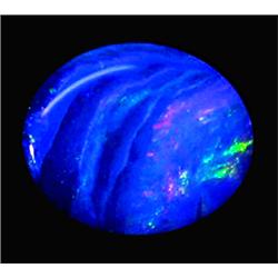 4.27ct Australian Black Opal Doublet Full Fire (GEM-22606A)